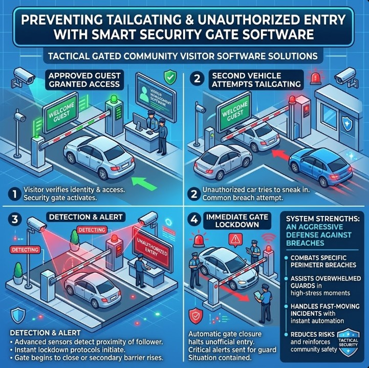 Stop Florida Tailgaters With Smart Gate Security Software