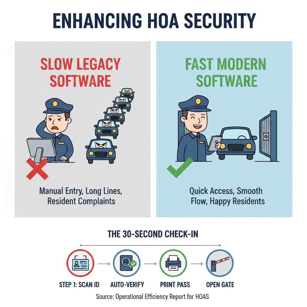 HOA Gate Guard Software: Smarter Security for Florida Communities