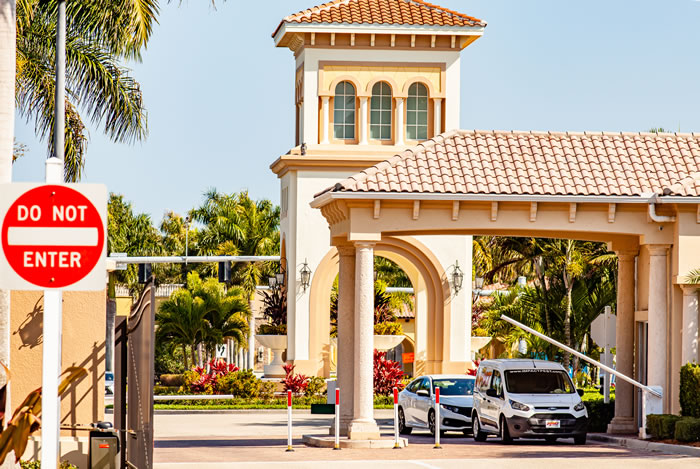 Gated community security