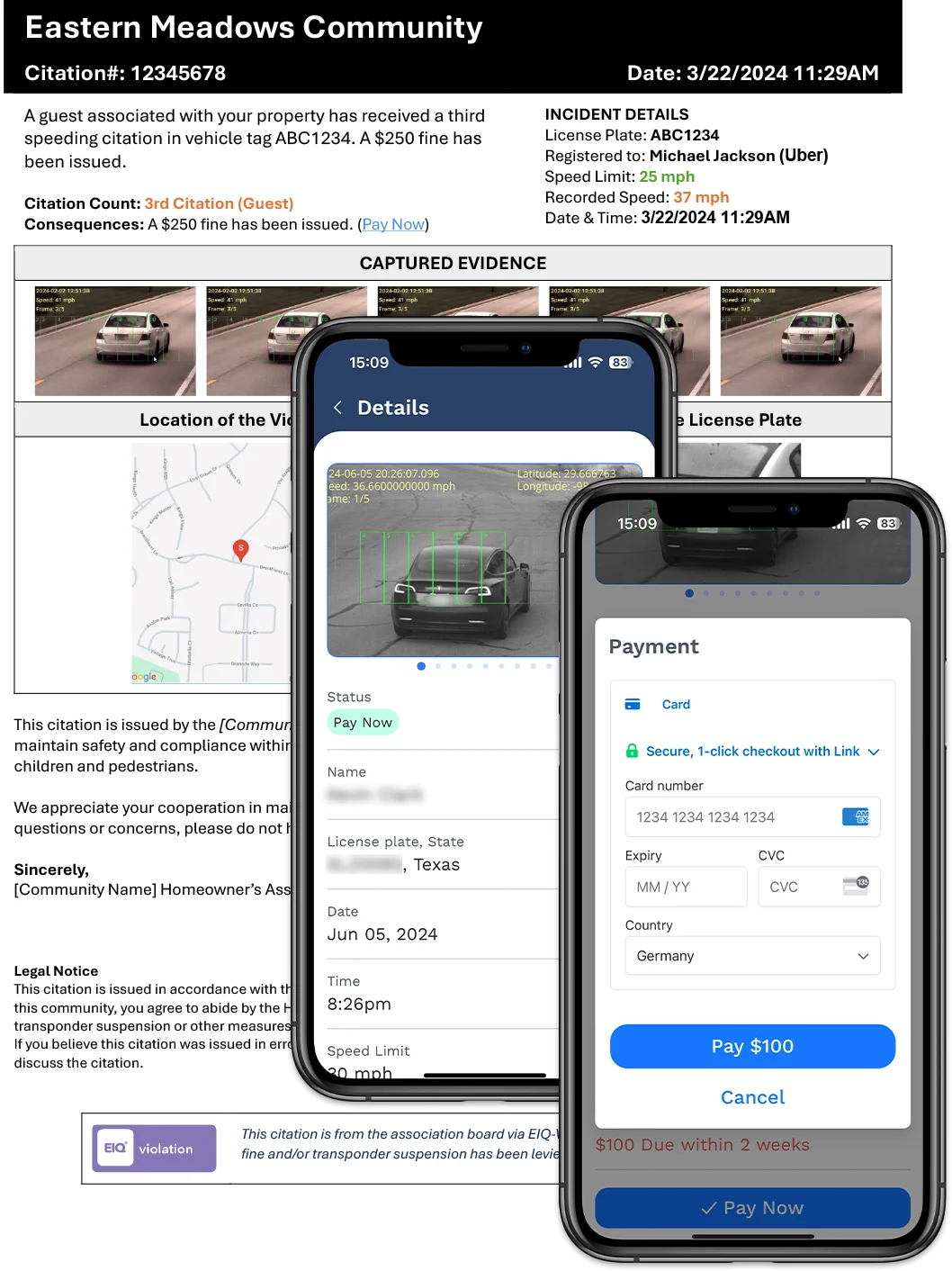 EIQ-IntelliTicket Citation Payment Interface